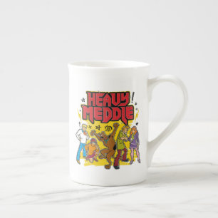 "重い" Scooby-Doo はグラフィックを干渉します ボーンチャイナマグカップ