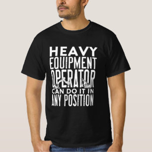 重おもしろい装置作業者建築員 Tシャツ