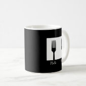 重おもしろい金属バンドパンク音楽プルオーバーのロック コーヒーマグカップ (正面右)