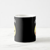 重おもしろい金属ユニコーン コーヒーマグカップ (中央)
