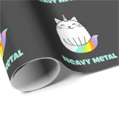 重おもしろい金属ユニコーン ラッピングペーパー (ロールコーナー)