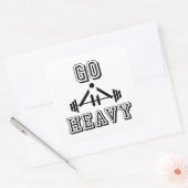 重くなる スクエアシール (封筒)