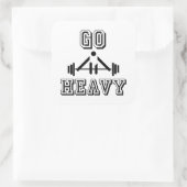 重くなる スクエアシール (バッグ)