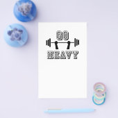 重くなる チラシ (シングル)