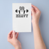 重くなる チラシ (ハンドル)