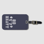 重くなる ラゲッジタグ (正面横)