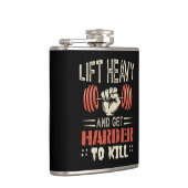 重く持ち上げて殺すのが難しくなる フラスク (右)