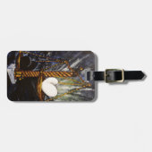 重く、軽いハートの重量 ラゲッジタグ (正面横)