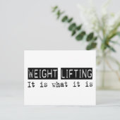 重さで持ち上げる ポストカード (スタンド正面)