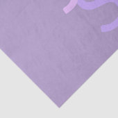 重なりモダン合うモノグラムのイニシャル | パープル 薄葉紙 (詳細)