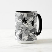 重なり合うフルートマグ マグカップ (正面右)