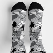 重なり合うフルート ソックス (上部)