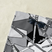 重なり合うフルート ビーチタオル (インサイチュ)