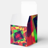 重なり合う斜めおよびほつれた長方形 フェイバーボックス (オープン)