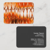 重なり合う春オレンジ 名刺 (正面/裏面)