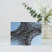 重なり合う暗い円 ポストカード (スタンド正面)