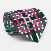 重なり合う正方形 ネクタイ (ロール)