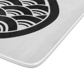 重なり合う波（円） カッティングボード (角)