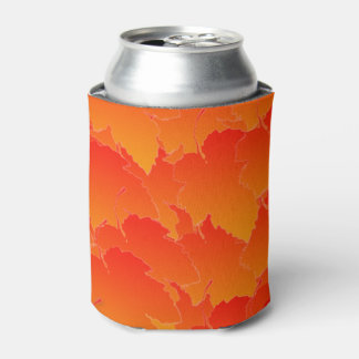 重なり合う紅葉 缶クーラー