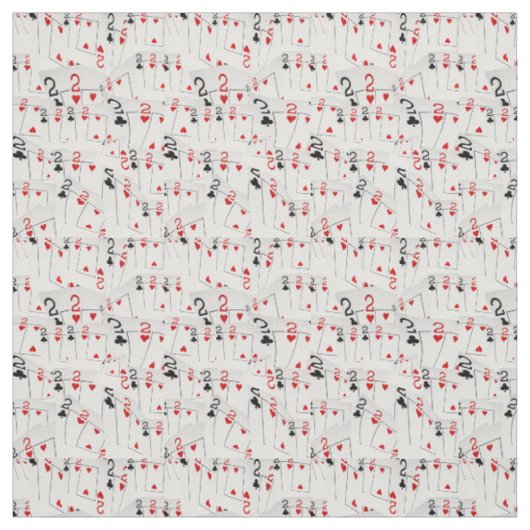 重ねられたパターンの中で二つの数字を数える ファブリック (見本)