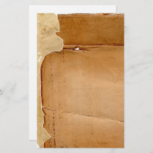 重ねられた古い紙文房具 便箋 (正面/裏面)