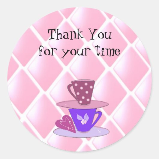 重ねティーカップ ラウンドシール (正面)