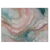 重ね合わせレイヤーとティール（緑がかった色）重ね合わせレイヤー カッティングボード (正面)