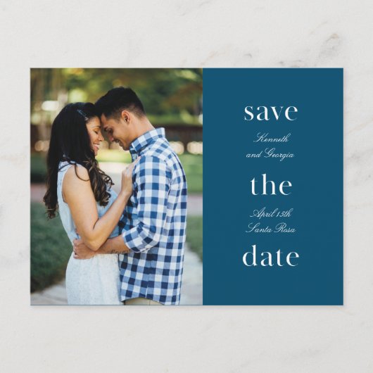 重ね文字はがき ポストカード (正面)