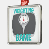 重みづけのゲーム メタルオーナメント (左)