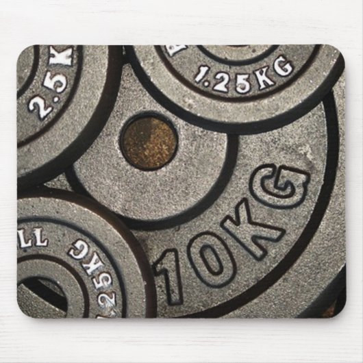 重みプレートマウスパッド マウスパッド (正面)