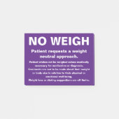 重み書きなし ポストイット (正面)