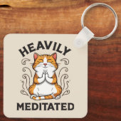 重めい想おもしろいヨーガ キーホルダー (裏面)