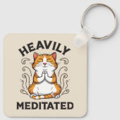 重めい想おもしろいヨーガ キーホルダー (裏面)