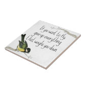 重もしい物を与え飛び上げたい タイル (側面)