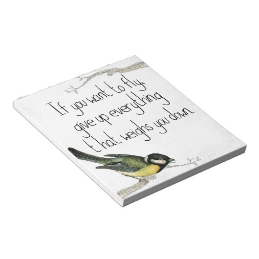 重もしい物を与え飛び上げたい ノートパッド (アングル)