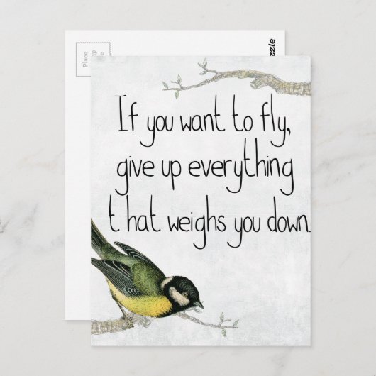 重もしい物を与え飛び上げたい ポストカード (正面/裏面)