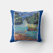 重カラフルねて クッション (裏面)