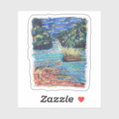 重カラフルねて シール (シート)