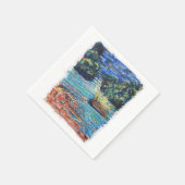 重カラフルねて スタンダードカクテルナプキン (角)