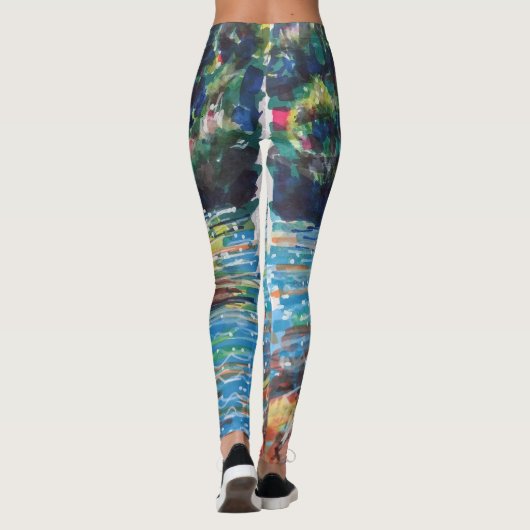 重カラフルねて レギンス (裏面)