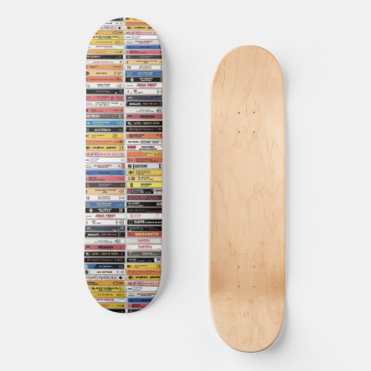 重クラシック金属懸命ロックテープ – 968.1 スケートボード (正面)