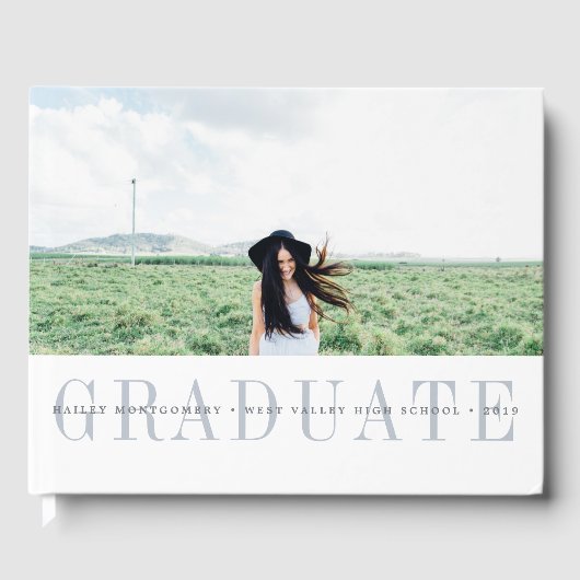 重モダンね |卒業写真 ゲストブック (正面)