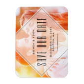 重モダンね | Photo日付マグネットを保存 マグネット (縦)