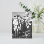 重中国のいパック_戦争画像を持つ兵士 ポストカード (スタンド正面)