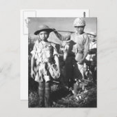 重中国のいパック_戦争画像を持つ兵士 ポストカード (正面/裏面)