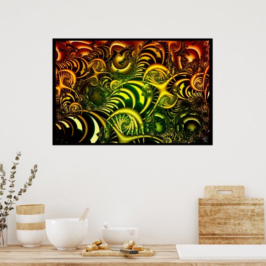 重中毒 ポスター (キッチン)