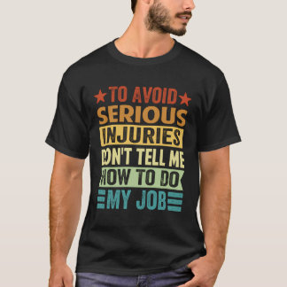 重傷を避けるには処置を教えない Tシャツ