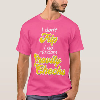 重力おもしろいは神話シャツの登山ランダム重力 Tシャツ