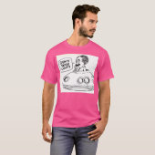 重力が光を曲げる Tシャツ (正面フル)