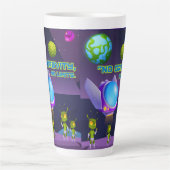 重力なし限界 カフェラテマグ (正面)